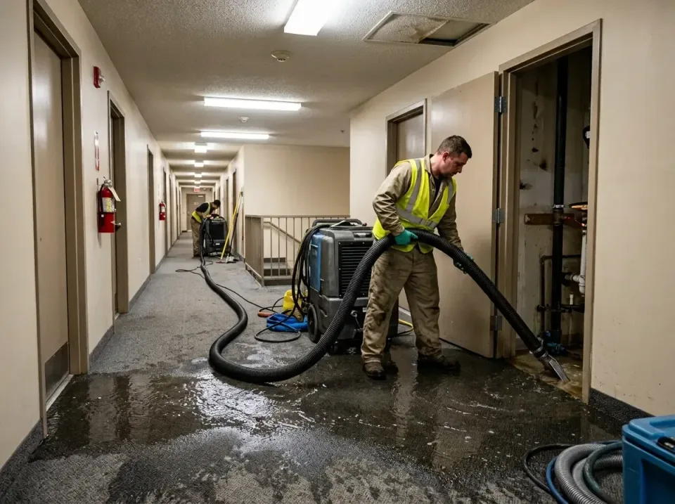 multi-unit-apartment-hallway-f-005 — frequently asked questions, Emergency Burst Pipe Water Extraction & Removal in Orrville…